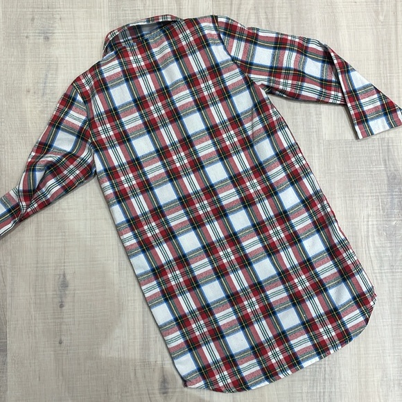 5T Old Navy Tartan Stewart plaid nightgown - Picture 6 of 6